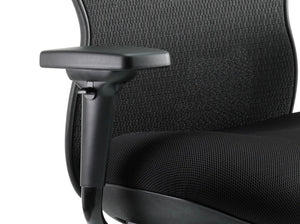 Stealth Shadow High Mesh Back Ergonomic Posture Chair With Arms KC0158 4