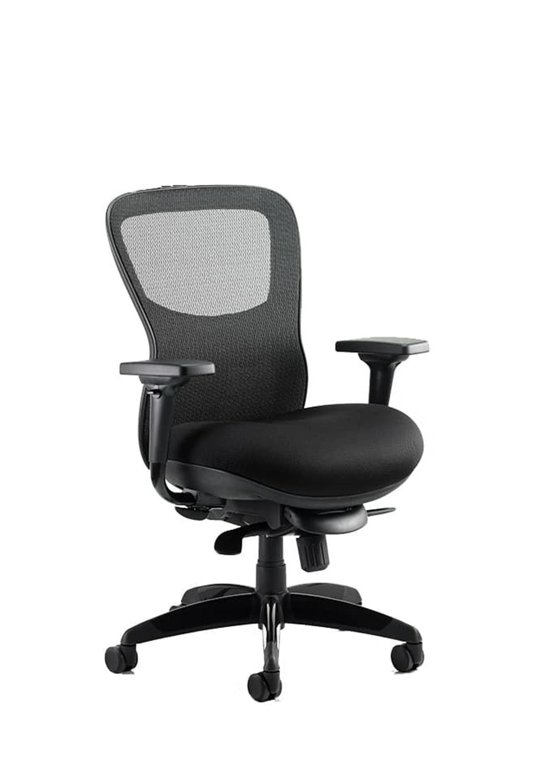 Stealth Shadow High Mesh Back Ergonomic Posture Chair With Arms KC0158 1