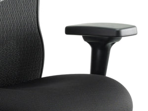 Stealth Shadow High Mesh Back Ergonomic Posture Chair With Arms PO000019 4