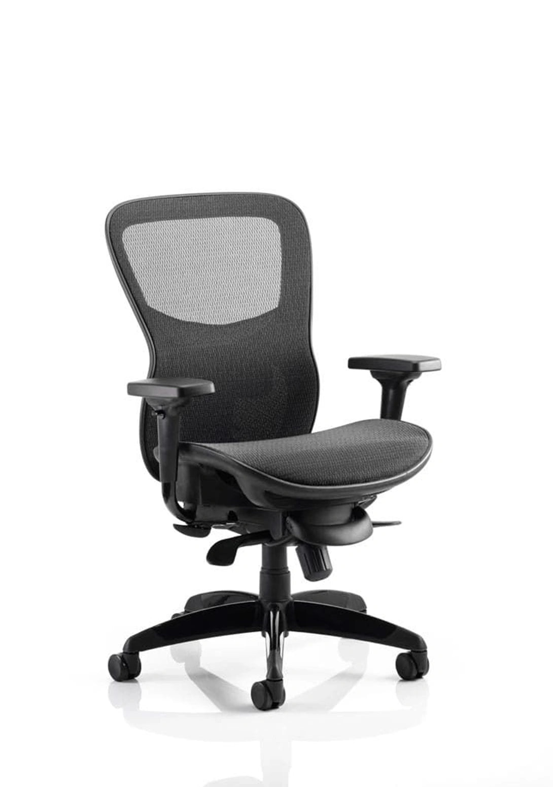 Stealth Shadow High Mesh Back Ergonomic Posture Chair With Arms PO000021 1