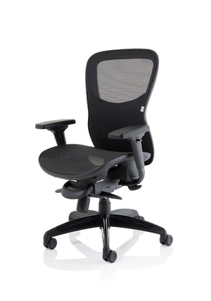 Stealth Shadow High Mesh Back Ergonomic Posture Chair With Arms PO000021 5