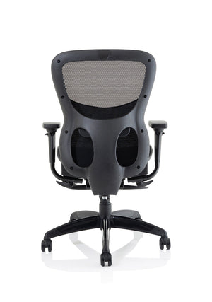 Stealth Shadow High Mesh Back Ergonomic Posture Chair With Arms PO000021 8