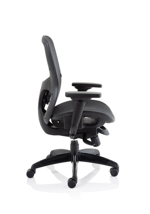 Stealth Shadow High Mesh Back Ergonomic Posture Chair With Arms PO000021 9