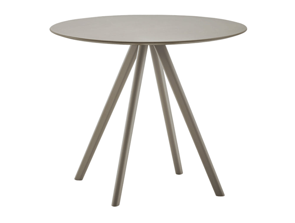 Stiks Wooden Top Round Coffee Table