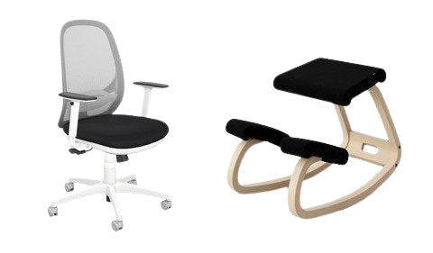 Small office chair with back support deals