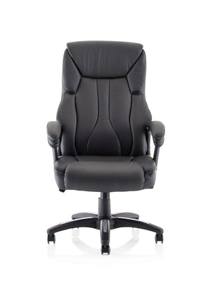 Stratford High Back Black Leather Look Chair EX000251 3