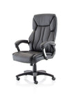 Stratford High Back Black Leather Look Chair EX000251 4