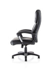 Stratford High Back Black Leather Look Chair EX000251 5