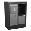Superline PRO Corner Storage System with Wood Worktop 1.55m APMSSTACK08W 5