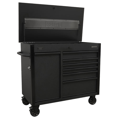 Superline PRO Mobile Tool Cabinet with Power Tool Charging Drawer 1120mm