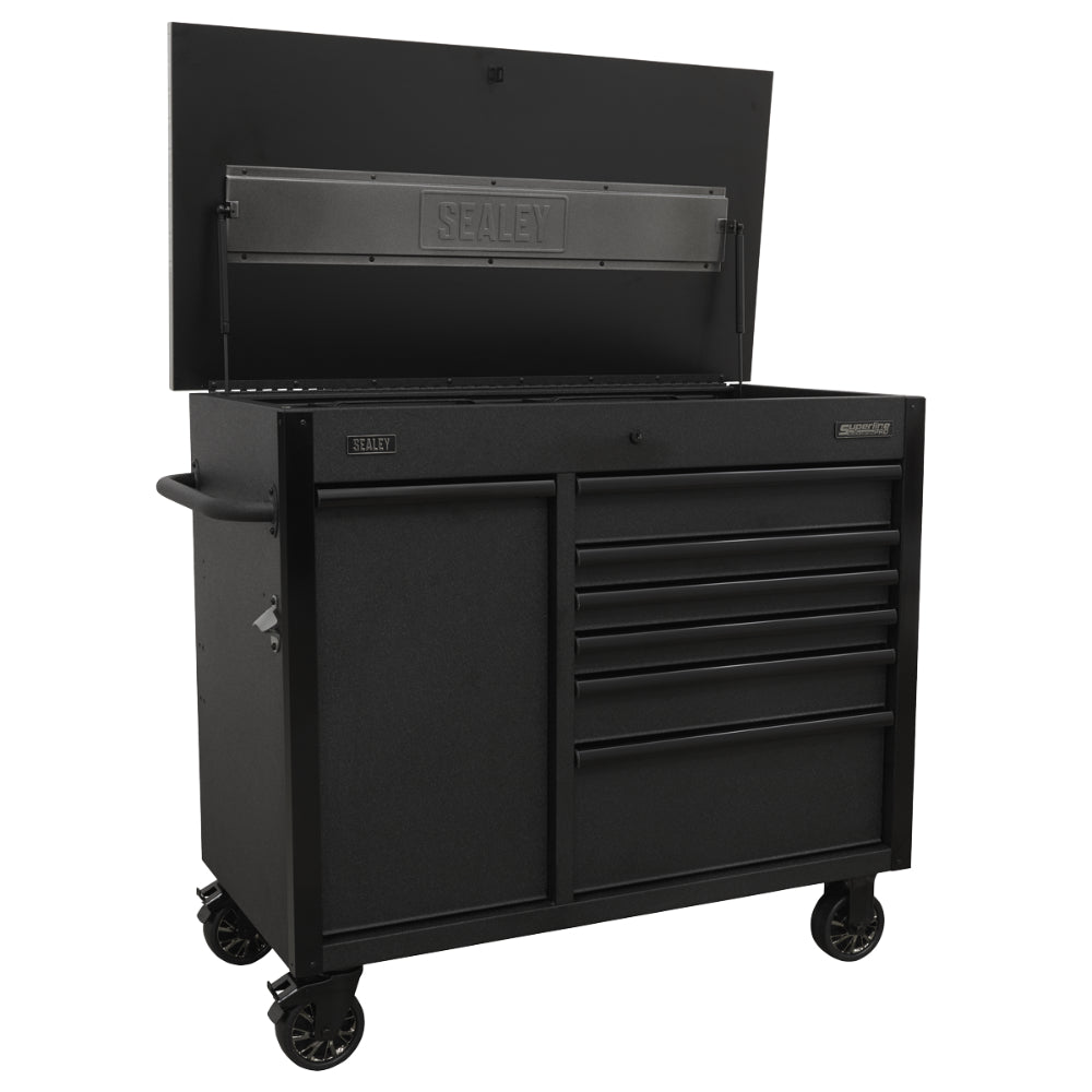 Superline PRO Mobile Tool Cabinet with Power Tool Charging Drawer 1120mm