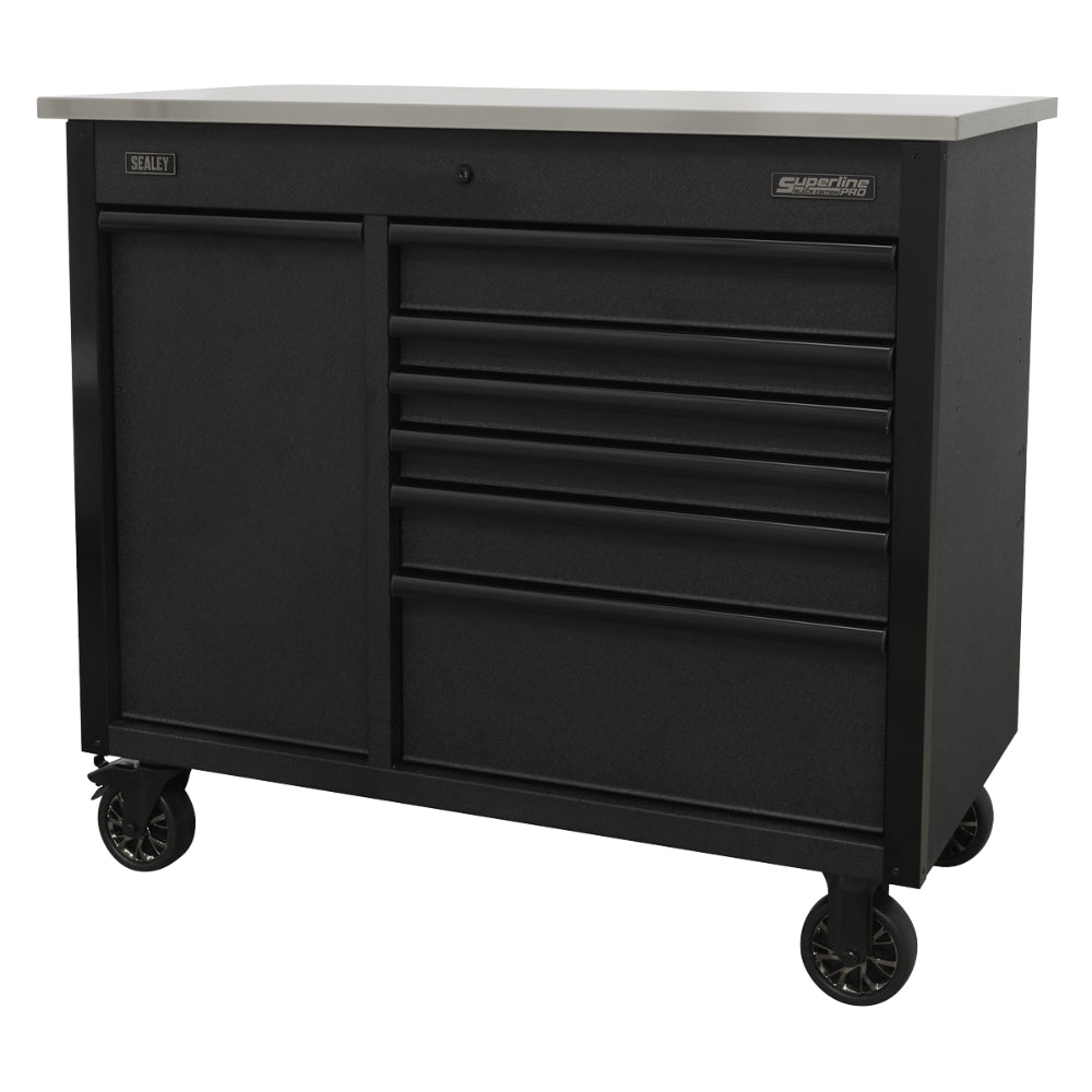Superline PRO Mobile Tool Cabinet with Power Tool Charging Drawer 1120mm AP4206BE 2