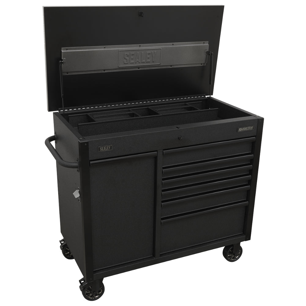Superline PRO Mobile Tool Cabinet with Power Tool Charging Drawer 1120mm AP4206BE 4