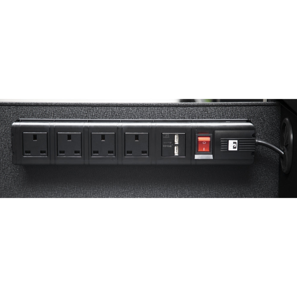 Superline PRO Mobile Tool Cabinet with Power Tool Charging Drawer 1120mm AP4206BE 6