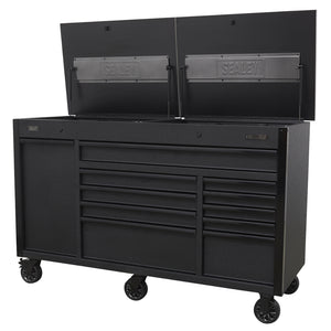 Superline PRO Mobile Tool Cabinet with Power Tool Charging Drawer 1600mm AP6310BE 3