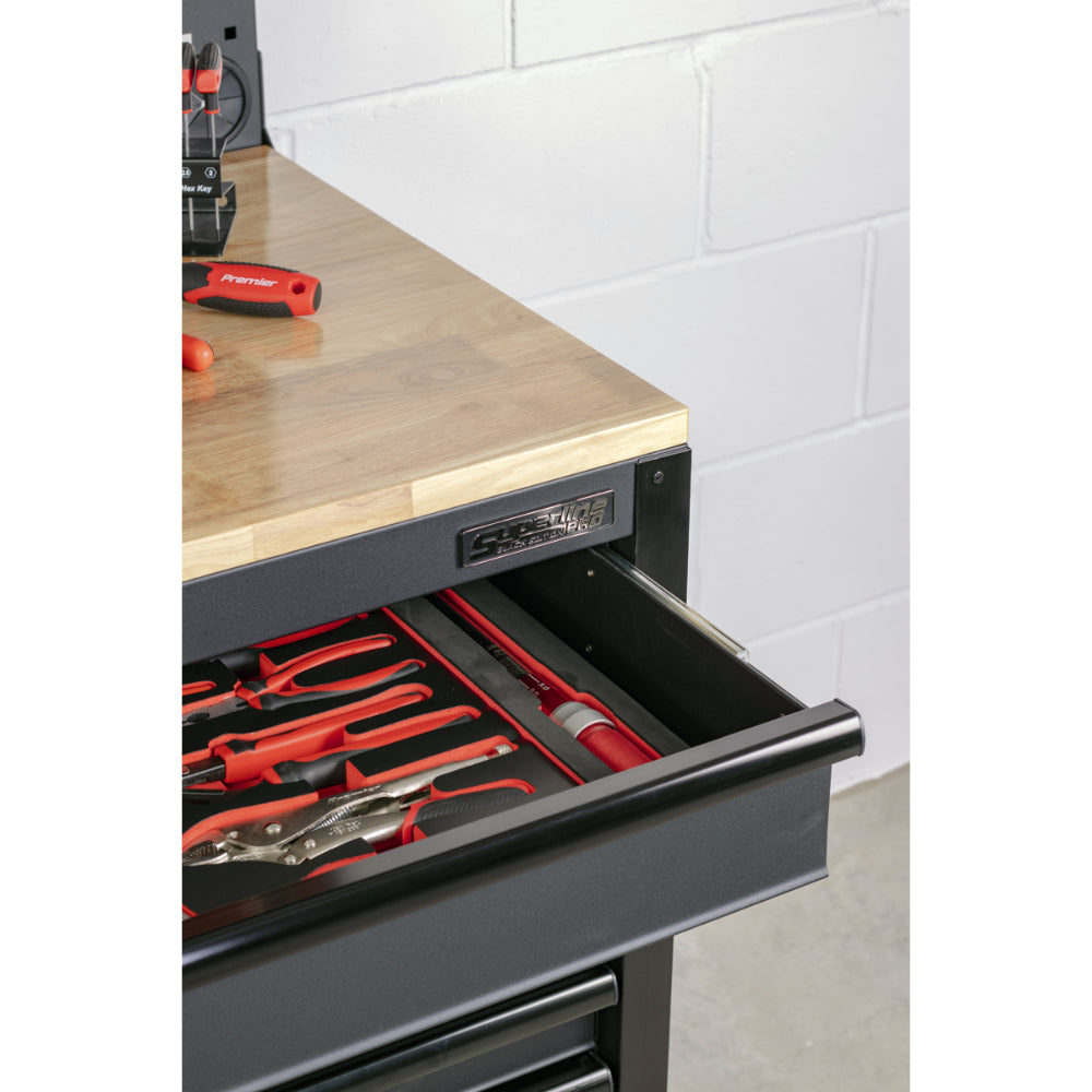 Superline PRO Mobile Workstation 10 Drawer AP5210BE 11