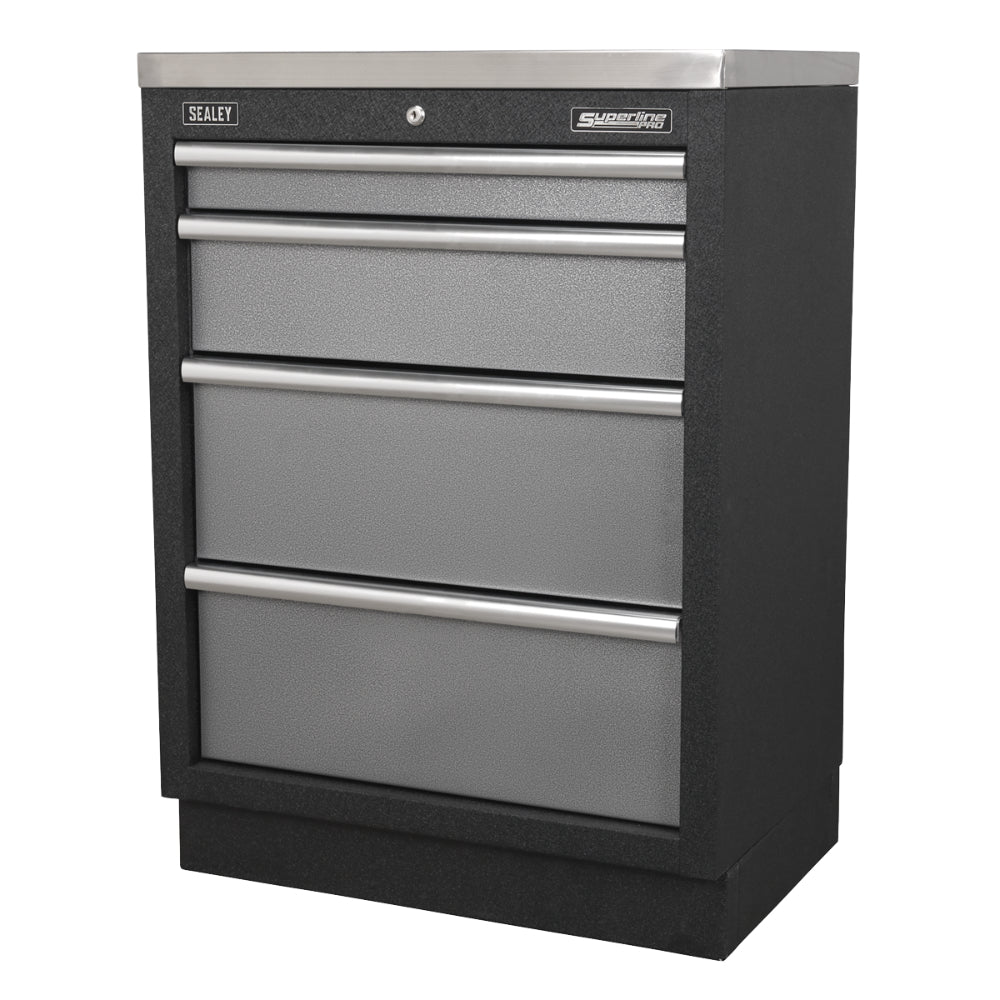 Superline PRO Modular Cabinet 4 Drawer 680mm APMS51 2