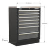 Superline PRO Modular Cabinet 7 Drawer 680mm APMS62 4
