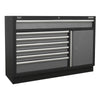 Superline PRO Modular Floor Cabinet 7 Drawer 1360mm