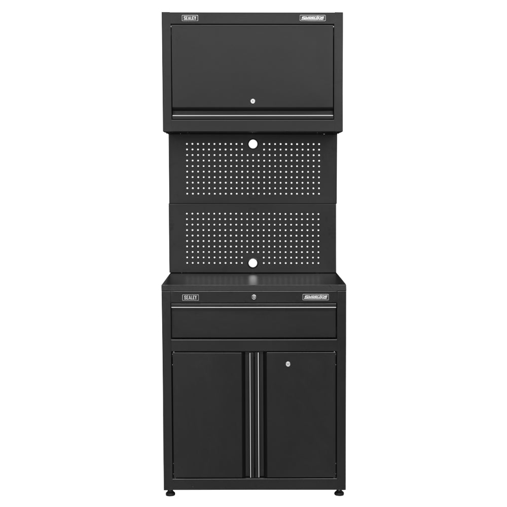 Superline PRO Rapid-Fit Modular Wall and Base Cabinet with Drawer APMS2HFPD 2