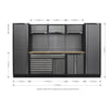 Superline PRO Storage System with Pressed Wood Worktop 3.24m APMSSTACK13W 11