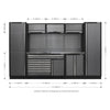 Superline PRO Storage System with Stainless Steel Worktop 3.24m APMSSTACK13SS 11