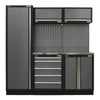 Superline PRO Storage System with Stainless Worktop 1.96m