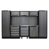 Superline PRO Storage System with Stainless Worktop 3.24m