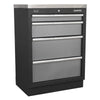 Superline PRO Storage System with Stainless Worktop 4.92m APMSSTACK01SS 3