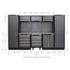 Superline PRO Storage System with Wood Worktop 3.24m APMSSTACK03W 12
