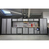 Superline PRO Storage System with Wood Worktop 4.92m APMSSTACK01W 4