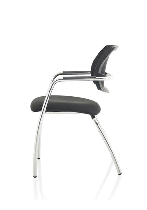 Swift Medium Back Visitor Chair Straight Leg BR000227 4