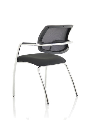 Swift Medium Back Visitor Chair Straight Leg BR000227 5