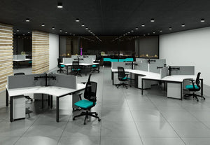 Switch Single Desk  Closed Leg 14