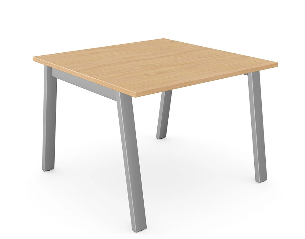 Switch Single Piece Square Meeting Table  A Leg 