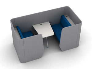 Txmpx 4 Per Mt Zone 4 Seater Meeting Pod With Media Table