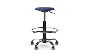 Taboret Height Adjustable Sit Stand Stool With 5 Star Base 3
