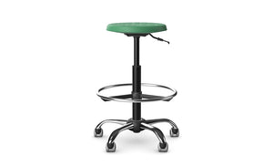 Taboret Height Adjustable Sit Stand Stool With 5 Star Base 4