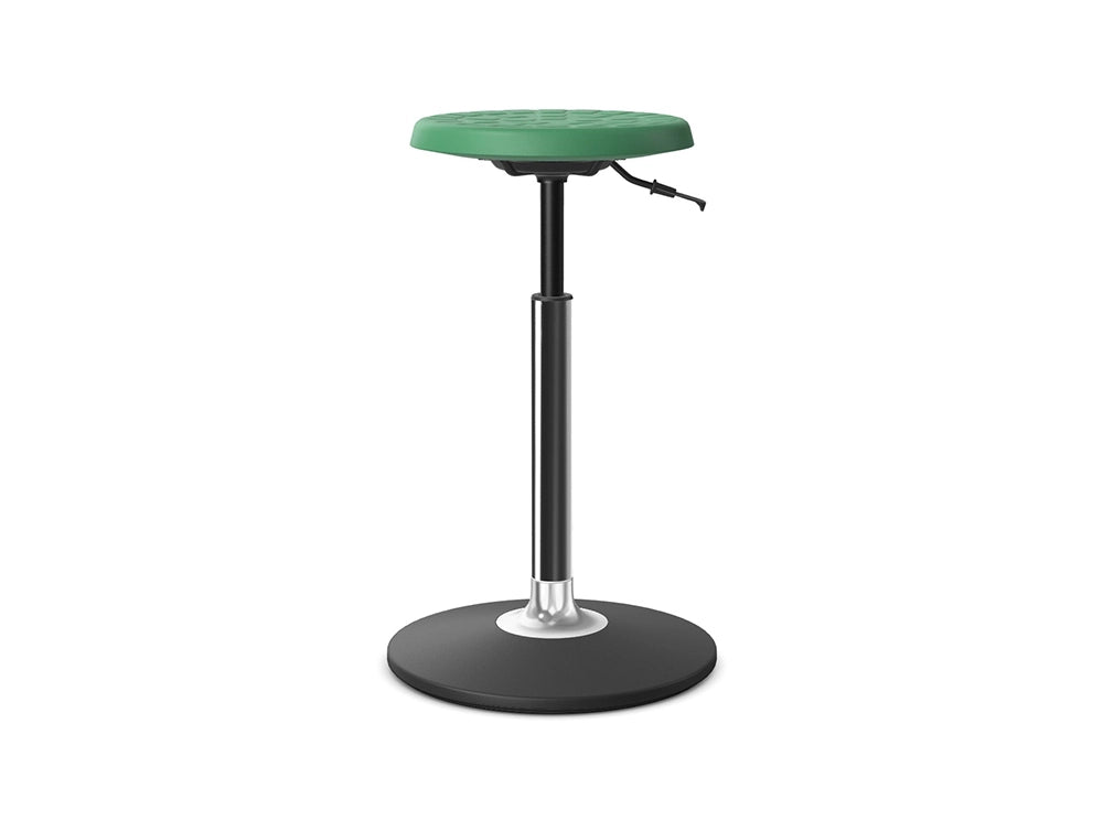 Taboret Height Adjustable Sit Stand Stool With Round Base