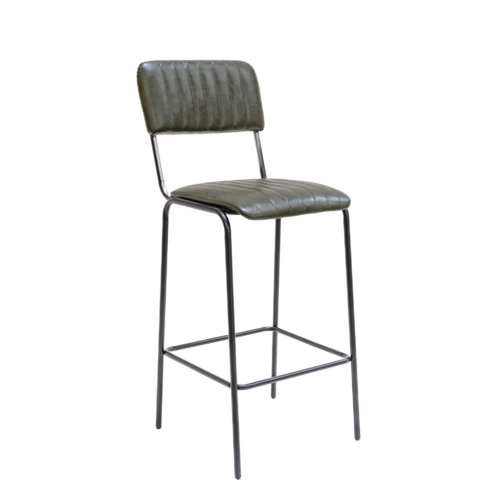 Tavern High Chair - Green PU