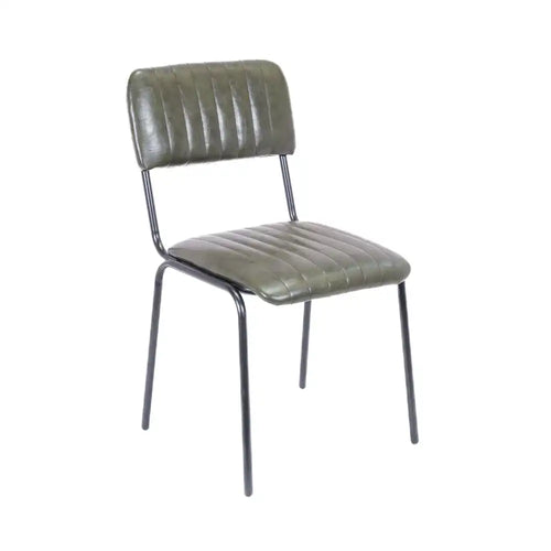 Tavern Side Chair - Brown PU