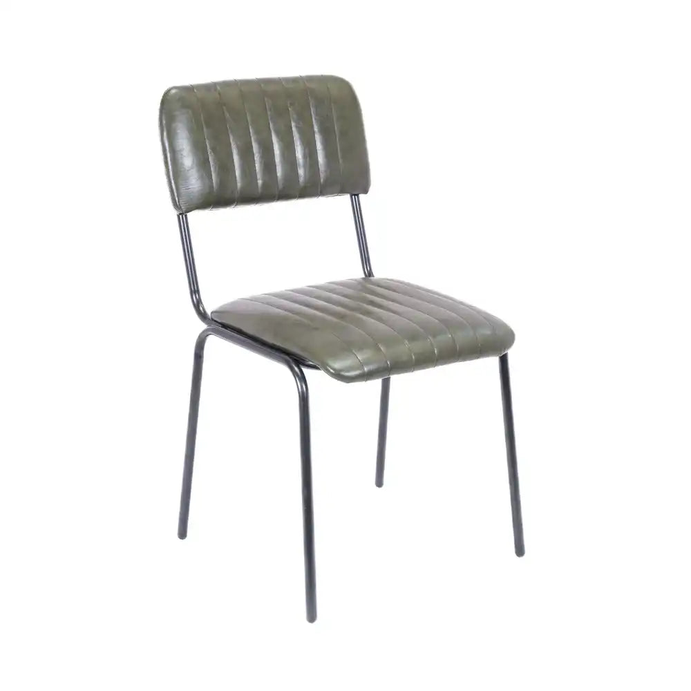 Tavern Side Chair - Green PU
