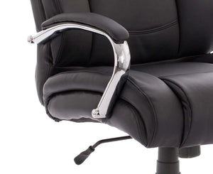Texas Executive Heavy Duty Chair Soft Bonded Leather With Arms EX000115 6