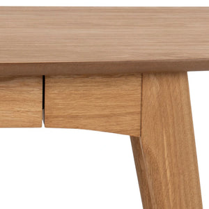 Theodore Home Office Desk Oiled Oak 8