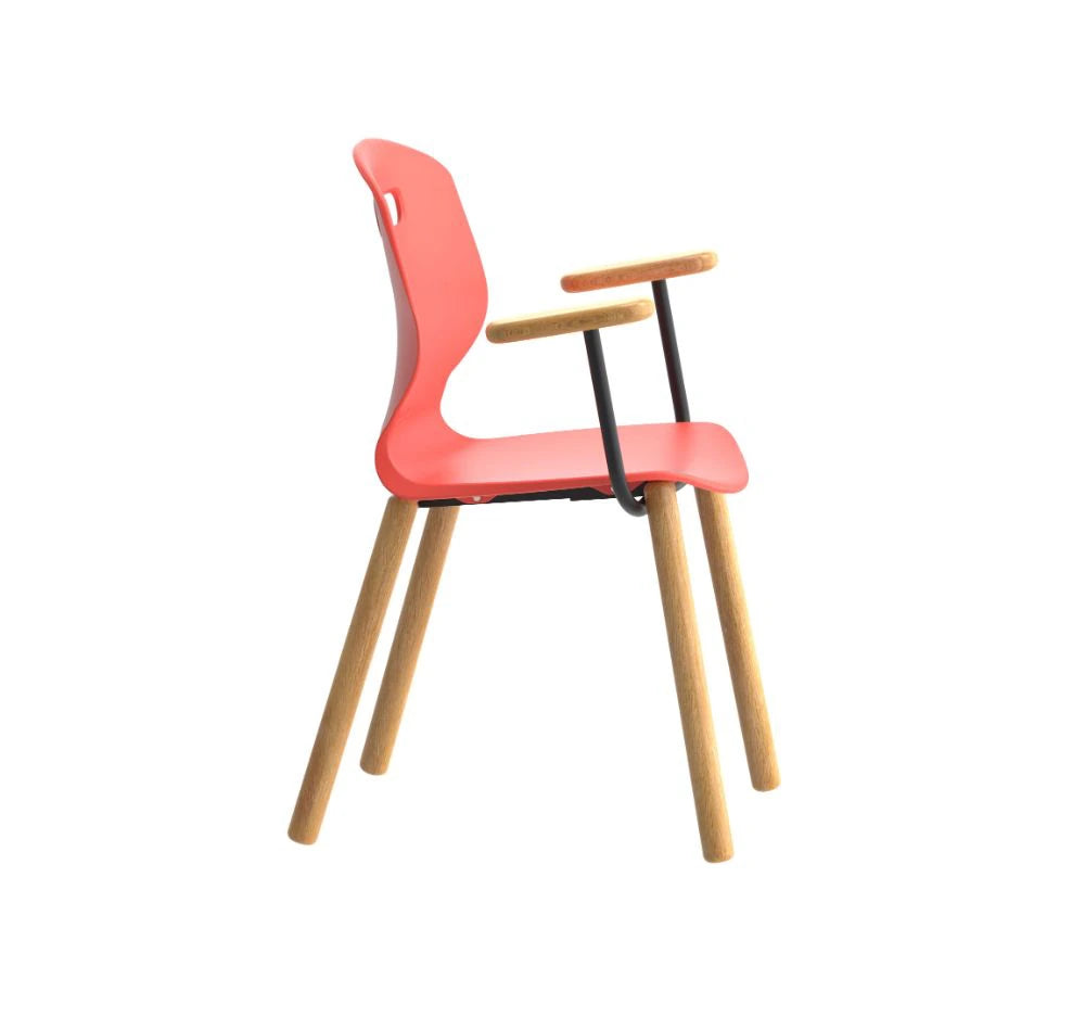 Titan Arc Wooden Four Leg Frame with Arms TA15_5C 4