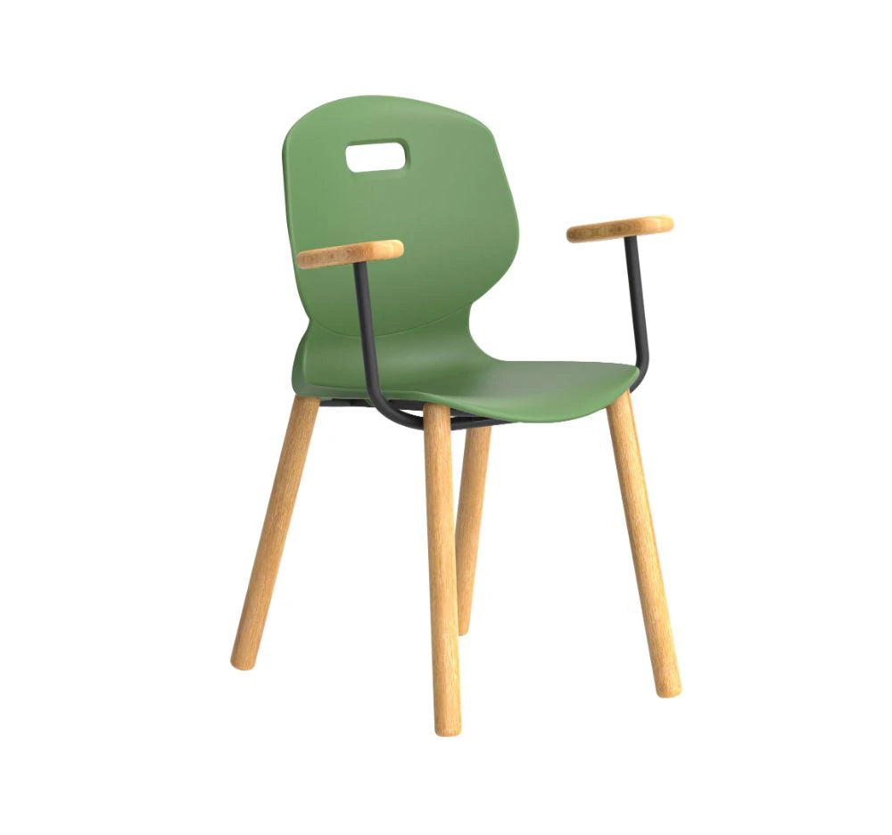 Titan Arc Wooden Four Leg Frame with Arms TA15_5F 1