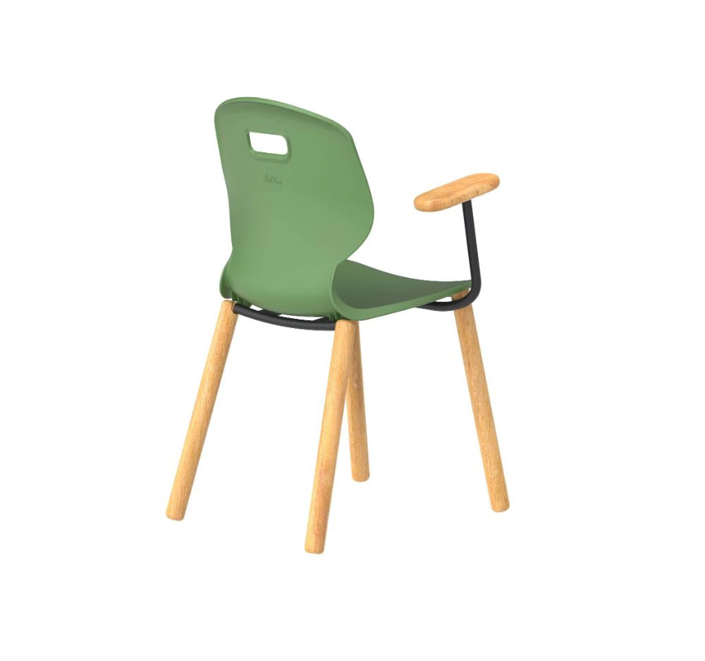 Titan Arc Wooden Four Leg Frame with Arms TA15_5F 5