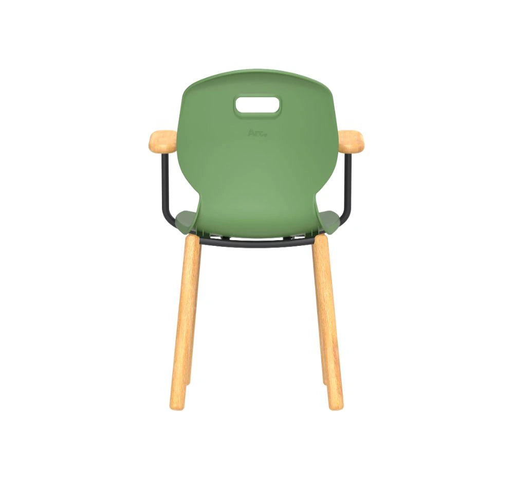 Titan Arc Wooden Four Leg Frame with Arms TA15_5F 6