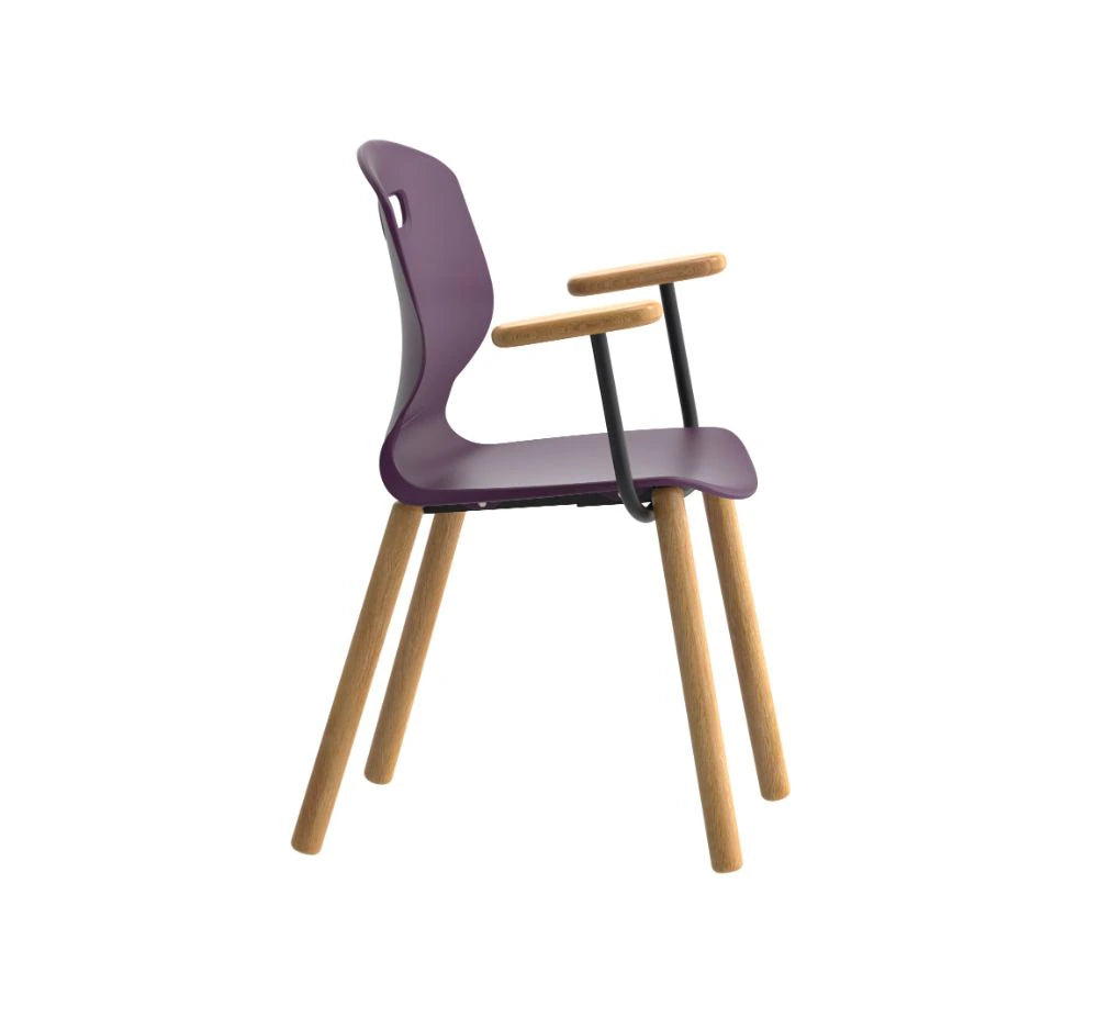 Titan Arc Wooden Four Leg Frame with Arms TA15_5G 4