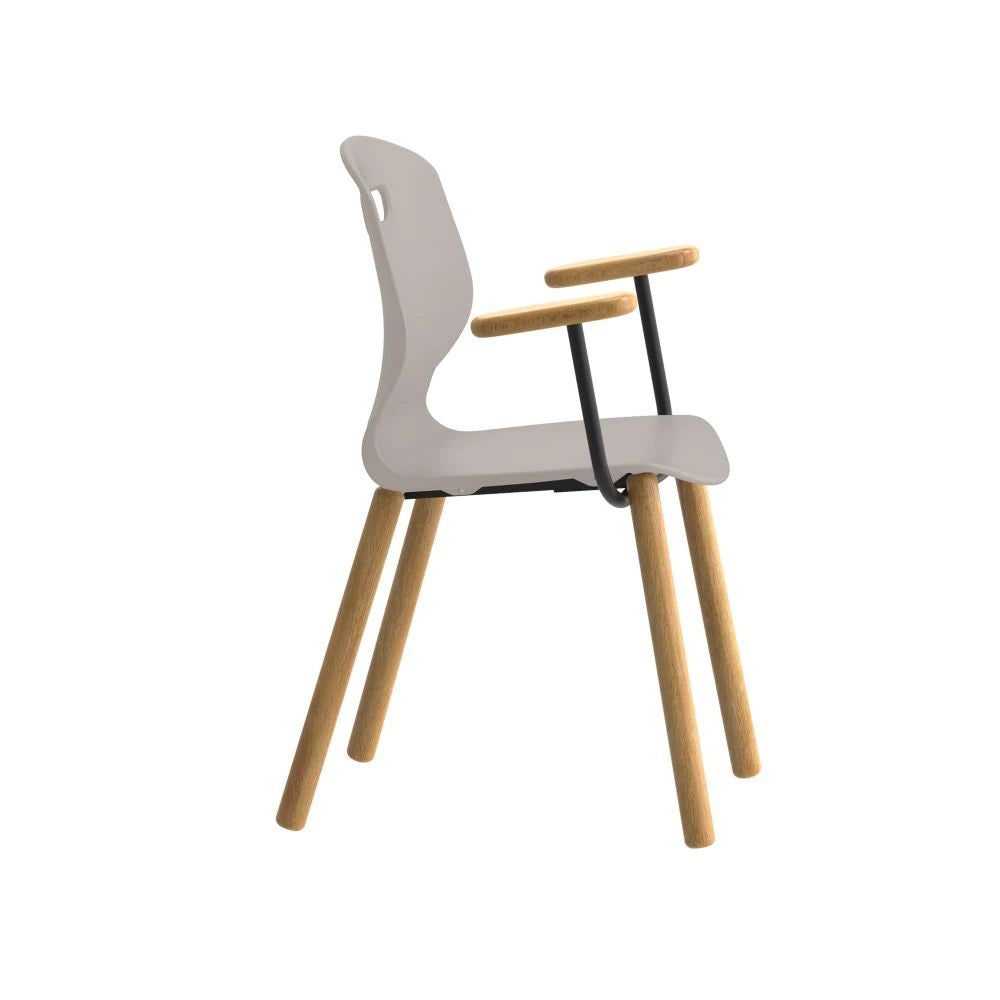 Titan Arc Wooden Four Leg Frame with Arms TA15_5GR 4